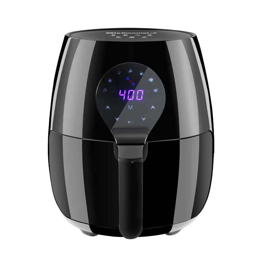 2023 Elite Gourmet 5.3 Qt. Air Fryer (Black)